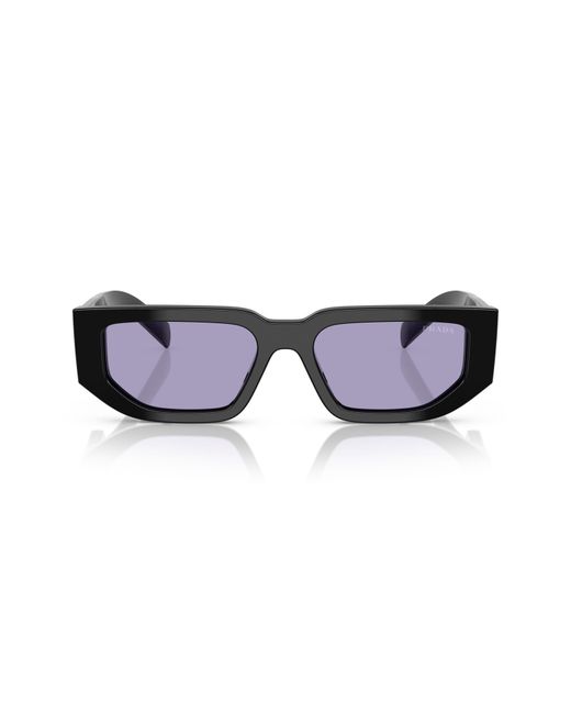 Prada Multicolor 55Mm Rectangular Sunglasses