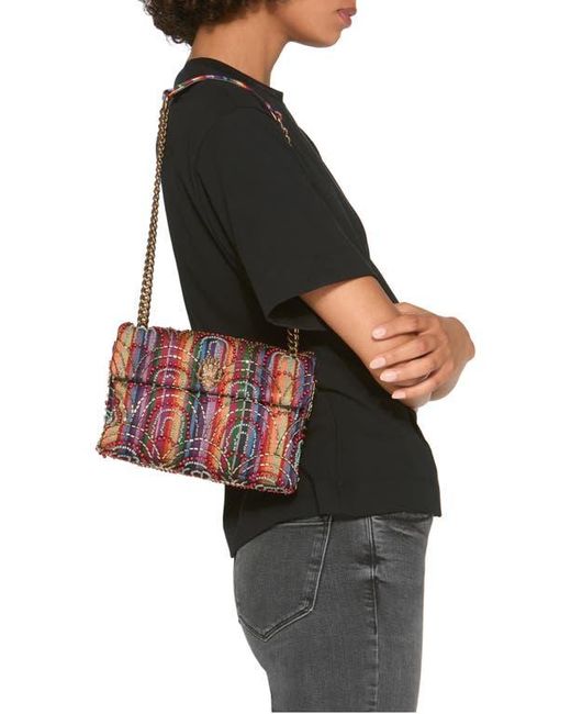 Kurt Geiger Red Medium Soft Kensington Convertible Shoulder Bag