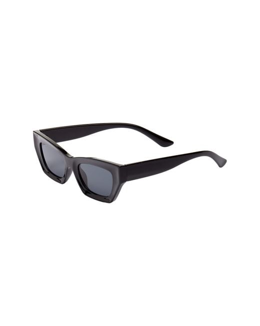 BP. Black Rectangular Sunglasses