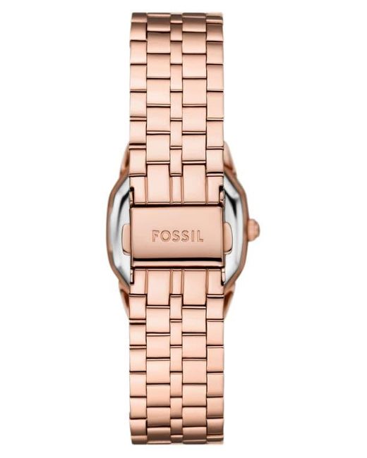 Fossil Metallic Harlow Bracelet Watch, 27Mm