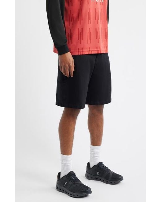 Saint Studio Black Painter Shorts for men