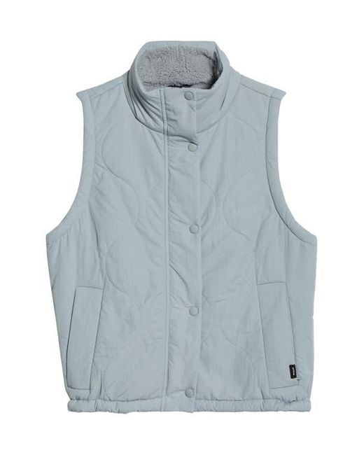 Prana Blue Encinitas Quilted Vest