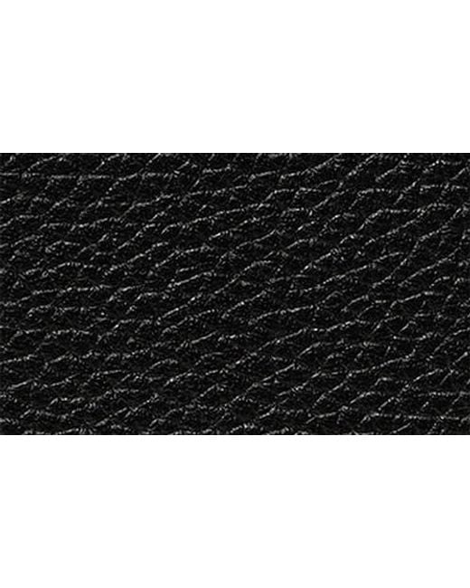 Kate Spade Black Loop Pebbled Leather Card Case