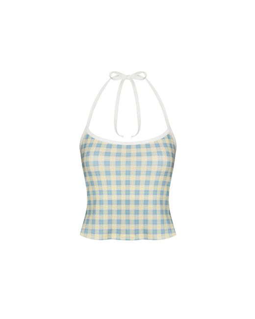 Oddli Blue Tankini Top