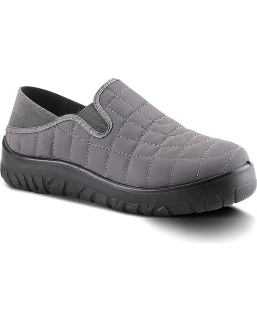 Flexus by Spring Step Gray Noala Wedge Bootie