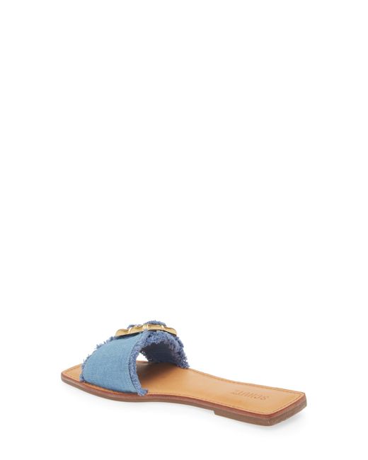 SCHUTZ SHOES Multicolor Enola Flat Sandal