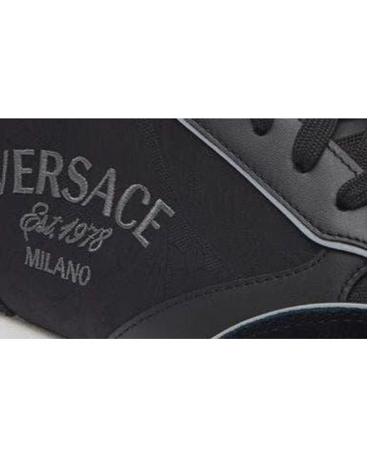 Versace Black Milano Sneaker for men