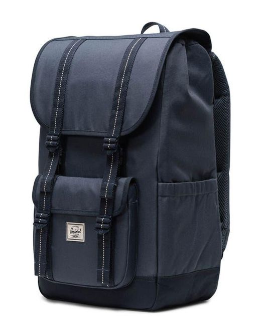 Herschel Supply Co. Blue Premium Little America Recycled Polyester Backpack