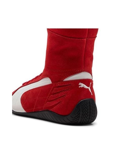 PUMA Red Speedcat Sneaker Boot