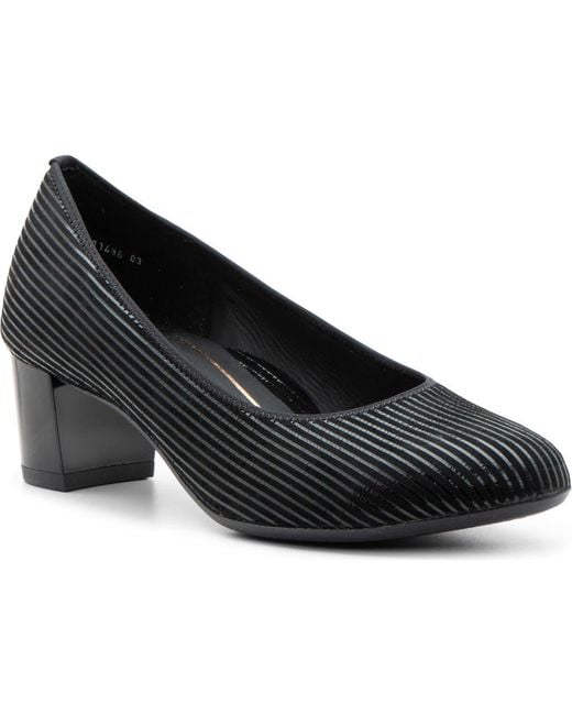 Ara Black Kendall Pump
