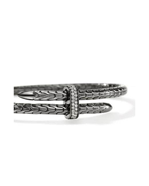 John Hardy Metallic Spear Bangle, 4Mm