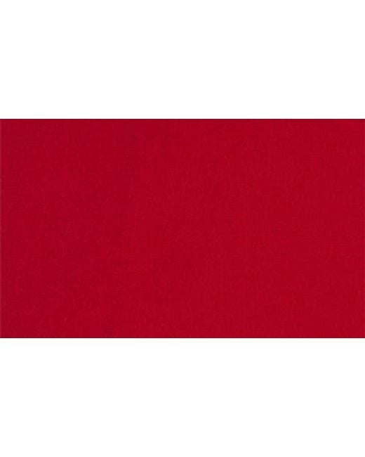 Kasper Red Flat Front Slim Pants