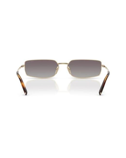 Prada Multicolor 59Mm Rectangular Sunglasses for men