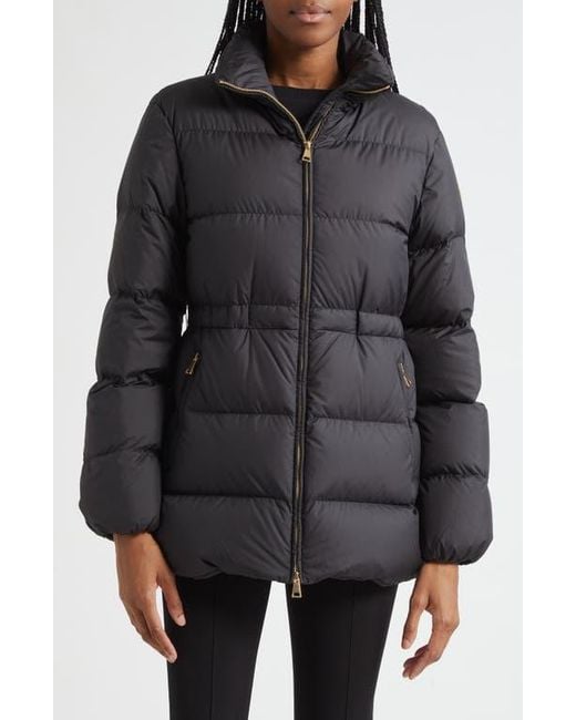 Moncler Black Brossette Down Jacket