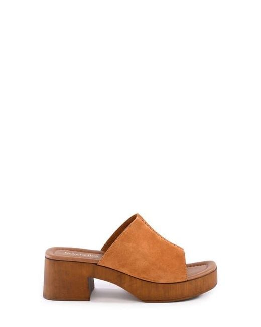 Seychelles Brown Made For Me Platform Sandal