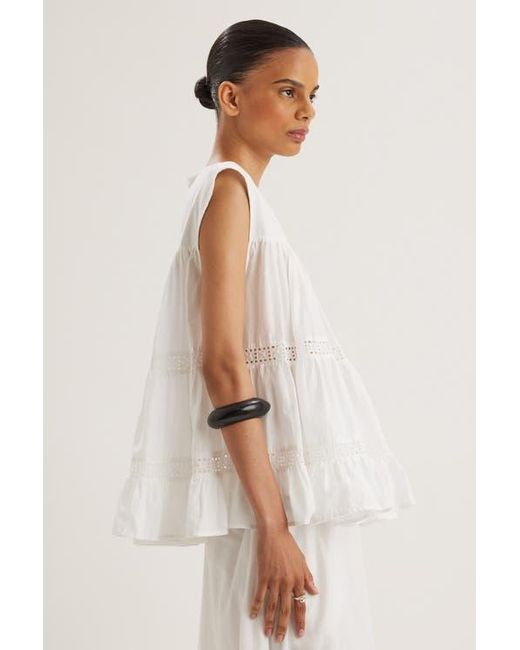 Merlette White Quai Top