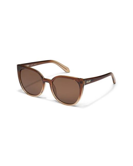 Quay Australia Staycation 57mm Polarized Cat Eye Sunglasses QUAY Staycation 57mm Gradient Cat Eye Sunglasses | Nordstrom main image 2