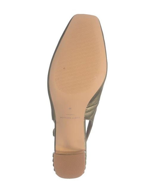 Kurt Geiger Natural Chelsea Slingback Pump
