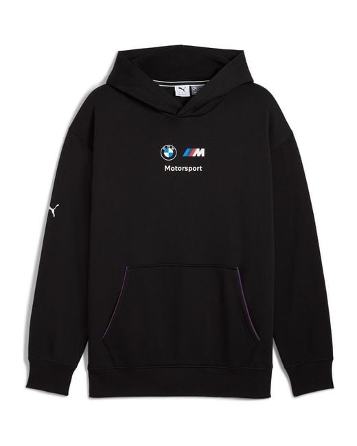 PUMA Black X Bmw M Motorsport Graphic Hoodie for men