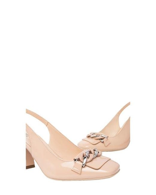 Nero Giardini Pink Chain Slingback Pump