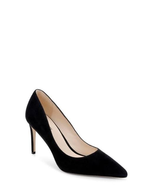 L'Agence Black Maelle Pointed Toe Pump