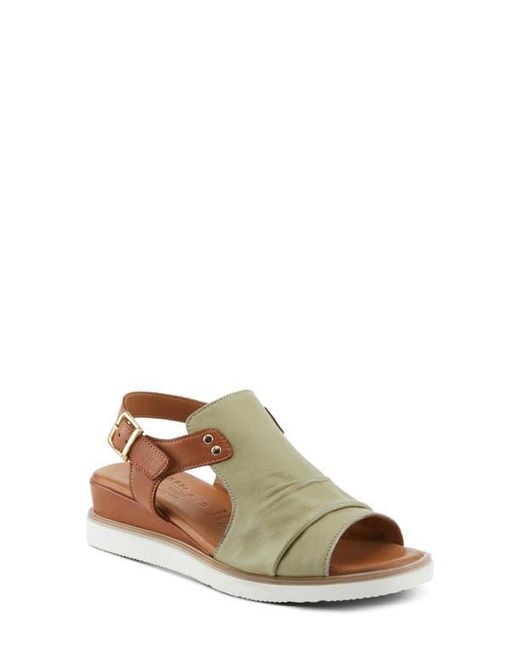 Spring Step Multicolor Locals Wedge Sandal