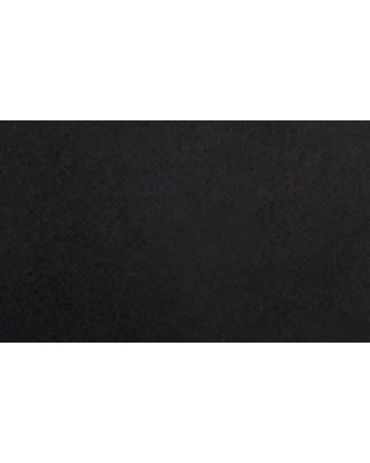 MARCELLA Black Sheer Panel Turtleneck Top