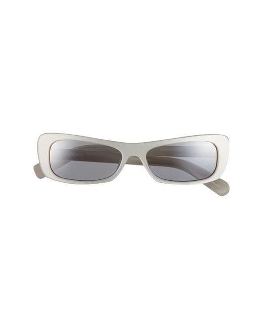 Jacquemus Gray The Capri Rectangular Sunglasses