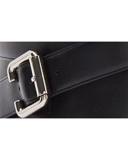 Jeffrey Campbell Black Bundled Biker Boot