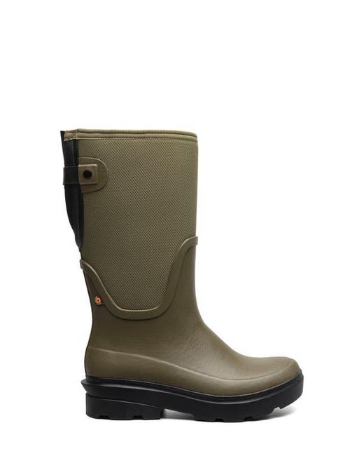 Bogs Green Hazel Tall Adjustable Calf Rain Boot