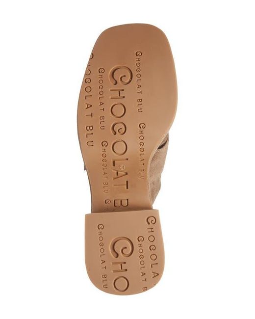 Chocolat Blu Brown Haze Platform Mule