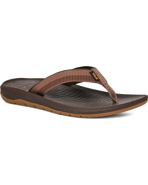 Teva Brown Hurricane Flip Flop for men
