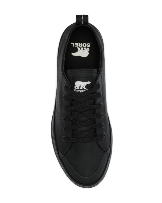 Sorel Black Metro Ii Waterproof Sneaker for men