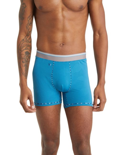 Mack Weldon Airknitx Hd Performance Boxer Briefs in Blue for Men Lyst
