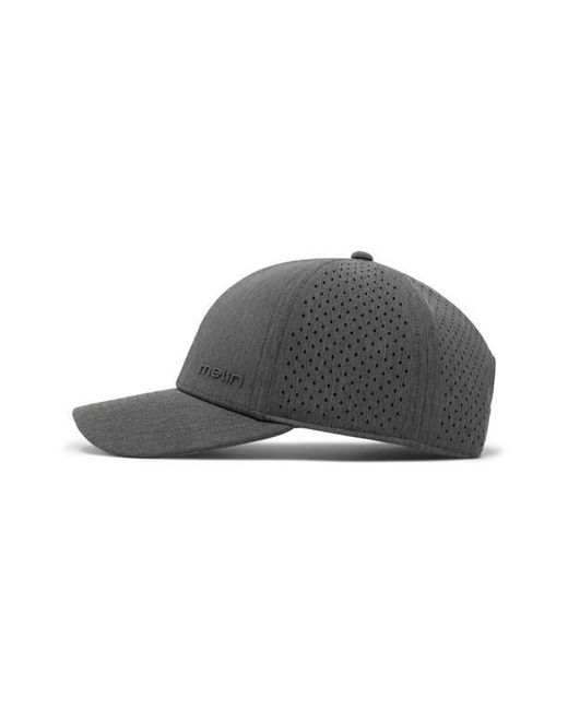 Melin Black Hydro Compass Snapback Cap for men
