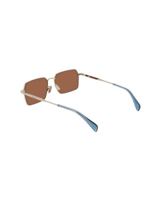 Paul Smith Brown 58Mm Modified Rectangular Sunglasses for men