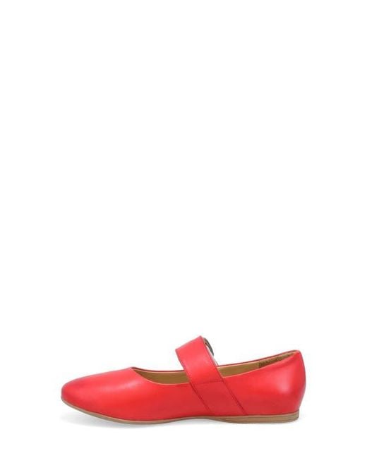 Miz Mooz Red Kaity Mary Jane Flat