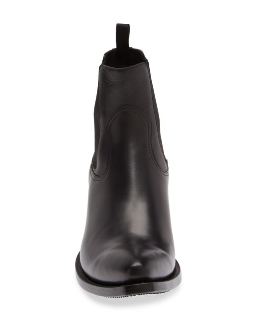 Prada Black Hammer Western Boot for men