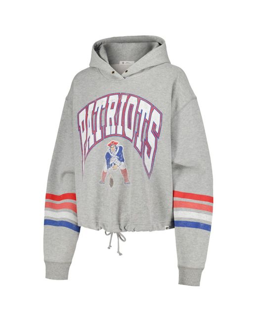 '47 Women's Minnesota Vikings Upland Grey Hoodie