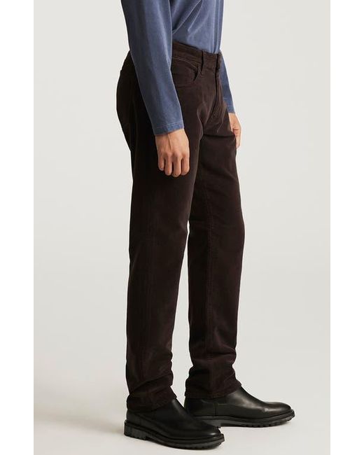 Mavi Black Marcus Slim Straight Leg Corduroy Pants for men
