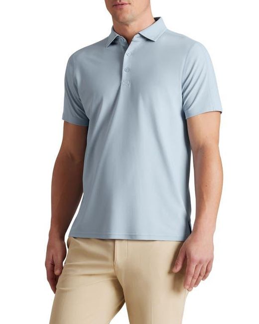 Rhone Blue Regatta Piqué Performance Polo for men