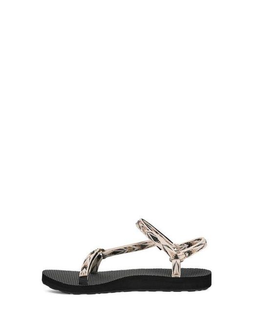 Teva White Original Universal Slim Sandal