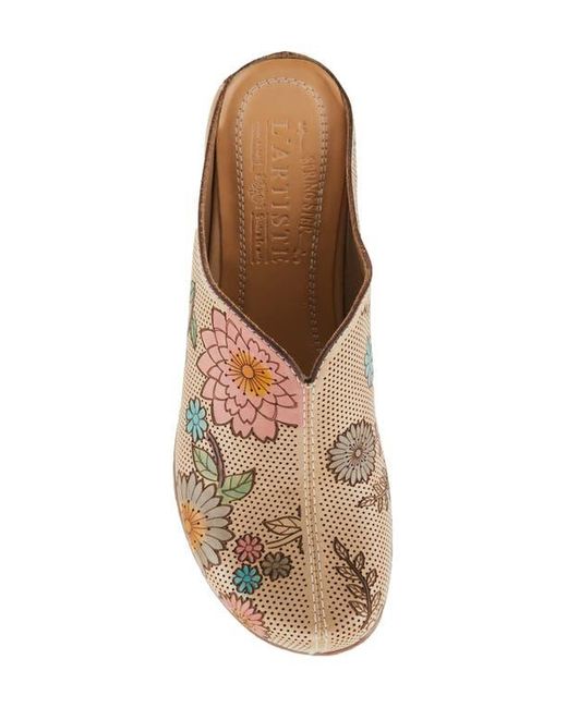 Spring Step Brown Cheinti Platform Clog