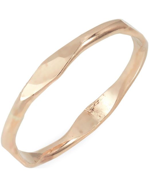 Nashelle White Lume Stackable Ring