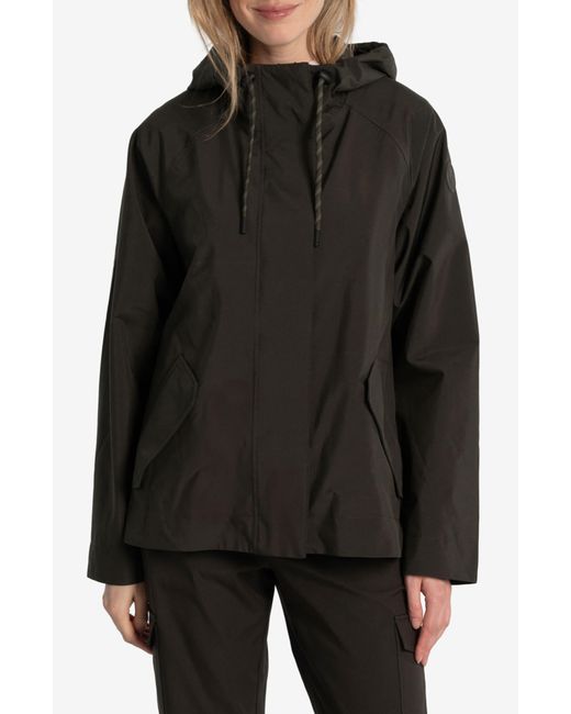 Lolë Black Lachine Waterproof Rain Jacket