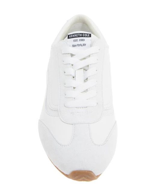 Kenneth Cole White Alma Sneaker
