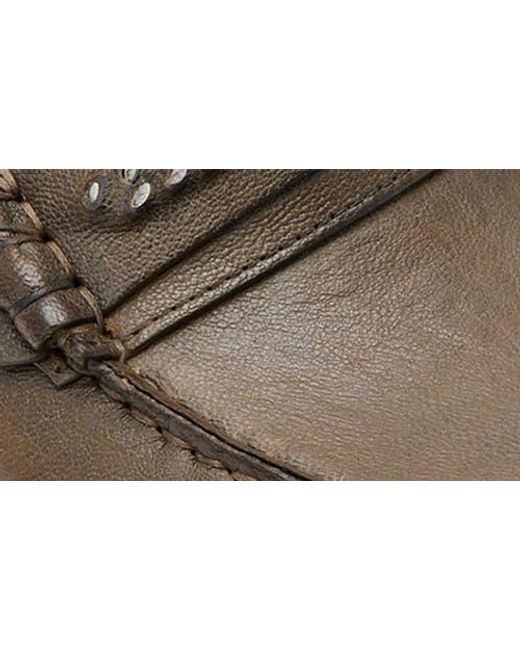 John Varvatos Brown Hawthorne Chain Bit Loafer for men