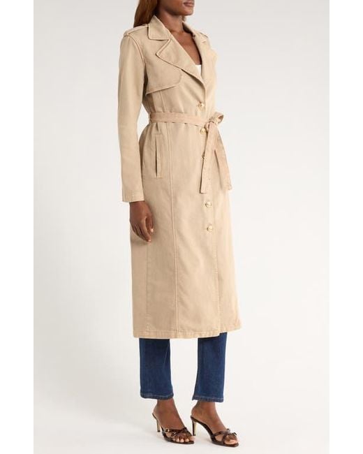 L'Agence Natural Zavia Trench Coat