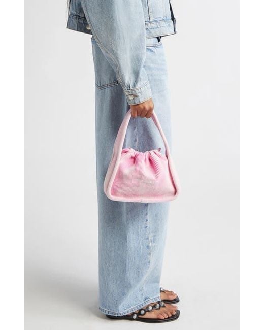 Alexander Wang Pink Small Ryan Handbag