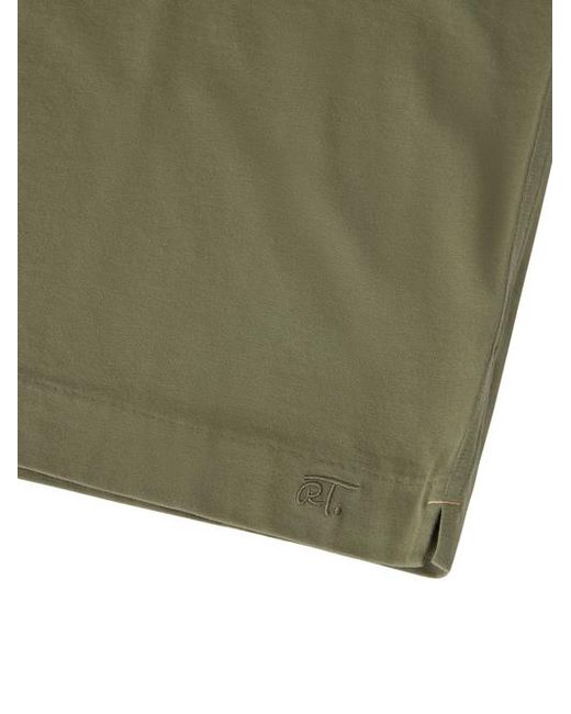 Robert Talbott Green Stretch Jersey Dean Tee for men